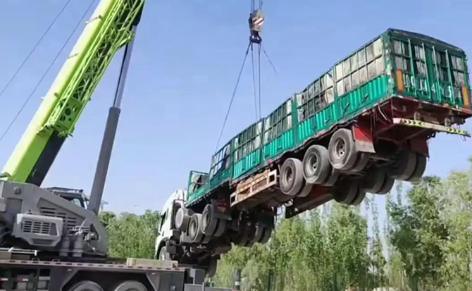 连平道路脱困救援案例